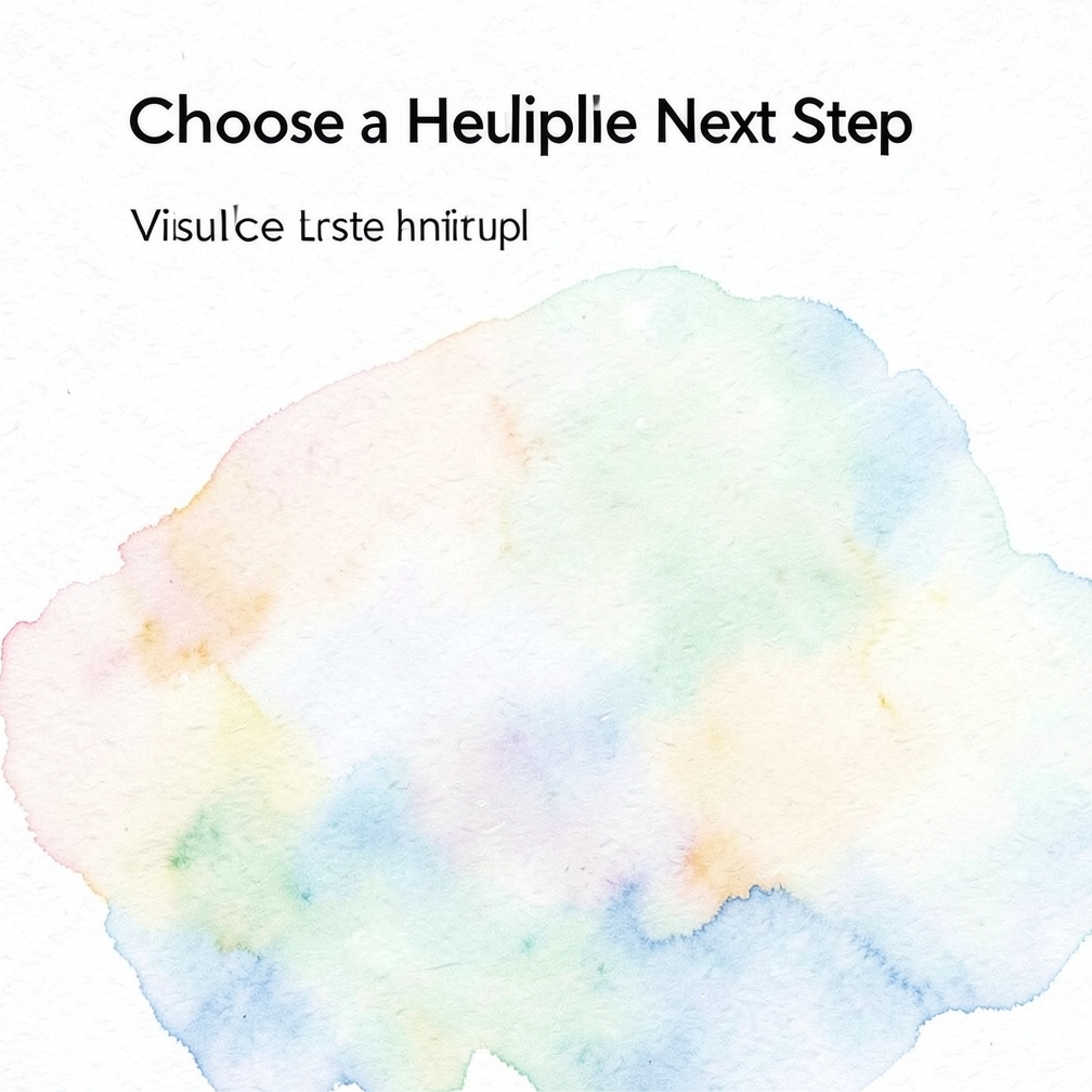 Choose a Helpful Next Step