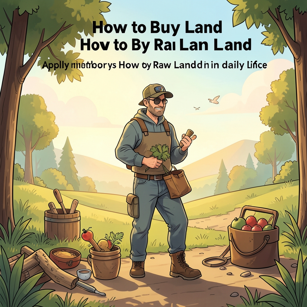 How to Buy Raw Land