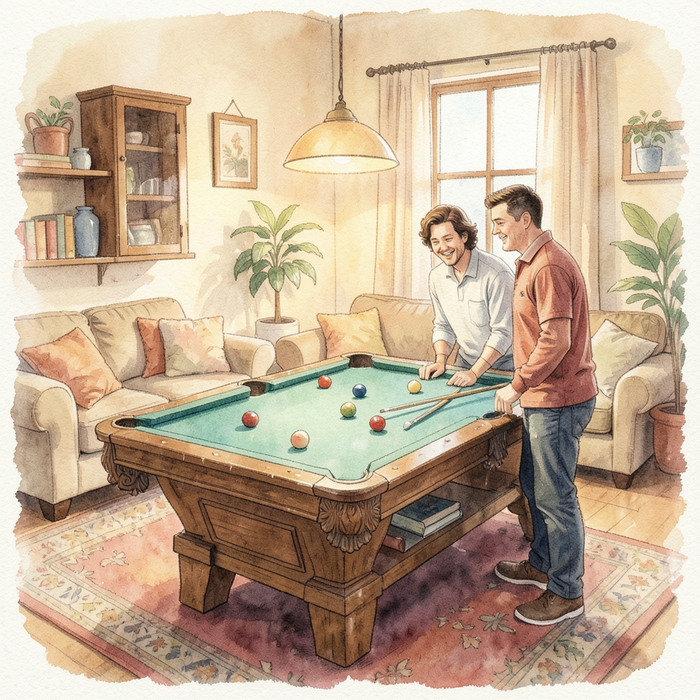 how to rack a pool table