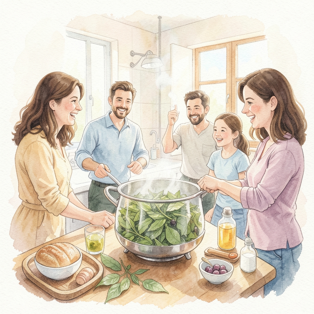 how to boil moringa leaves for tea