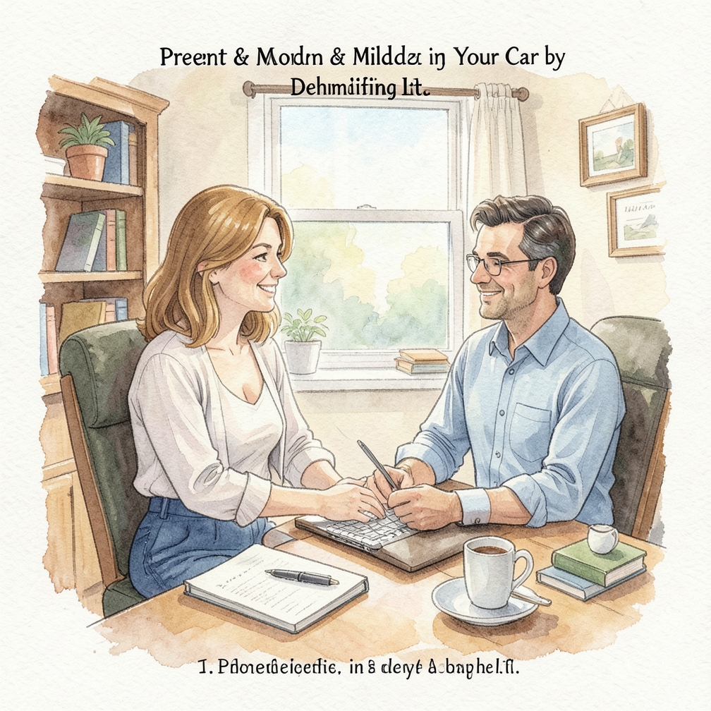 How to Handle Prevent Mold & Mildew in Your Car by Dehumidifying It Step by Step
