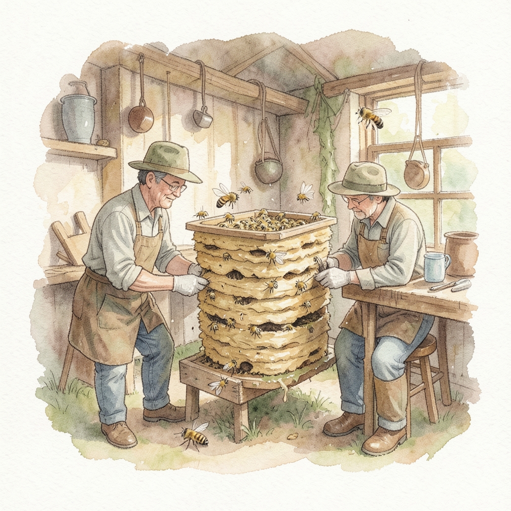 How to Locate a Wild Bee Hive by Tracking Foraging Bees