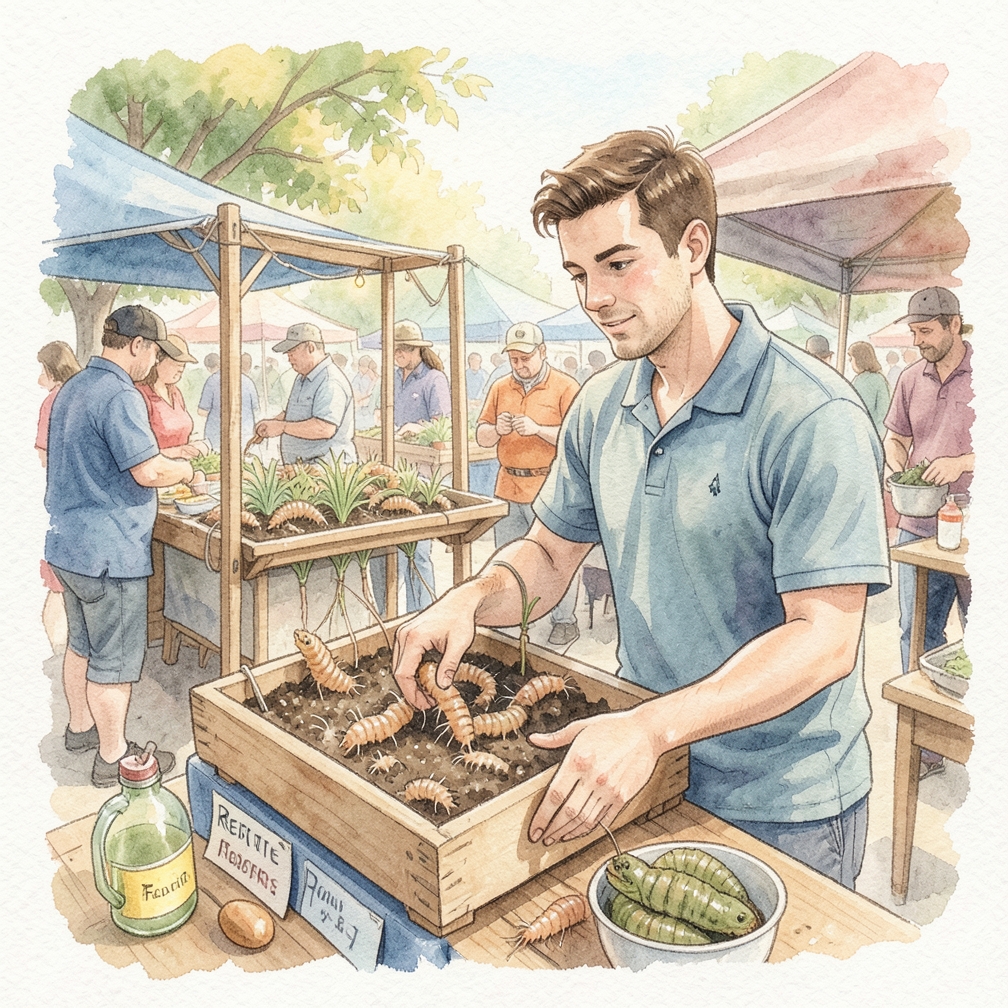 How to Grow a Wax Worm Farm for Reptile Feeders