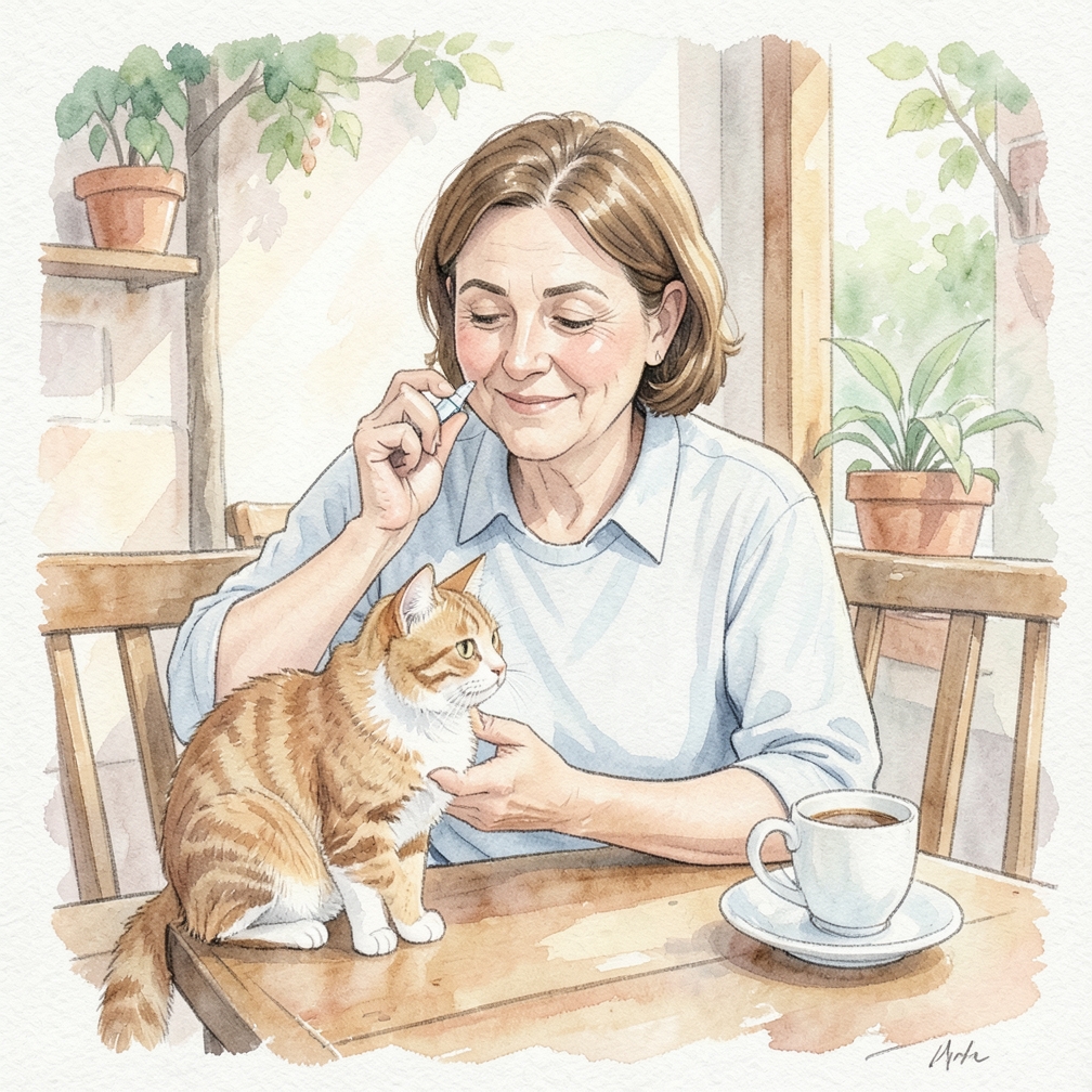 Step 2: Prepare Your Cat for Ear Medication Administration