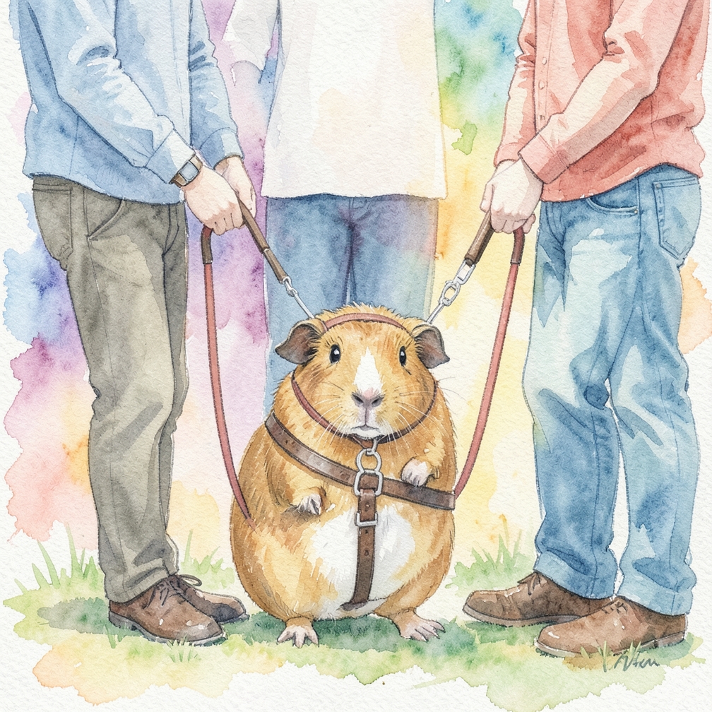 How to Walk a Guinea Pig on a Leash Safely
