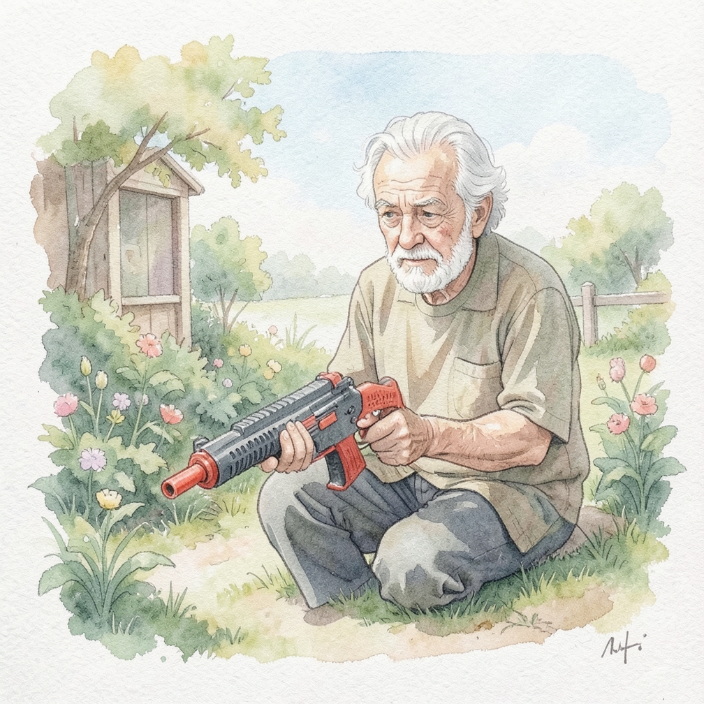 Clean and Prepare the Nerf Gun