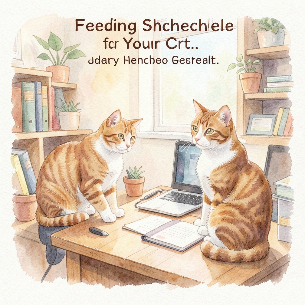 How to Handle Plan a Feeding Schedule for Your Cat Step by Step