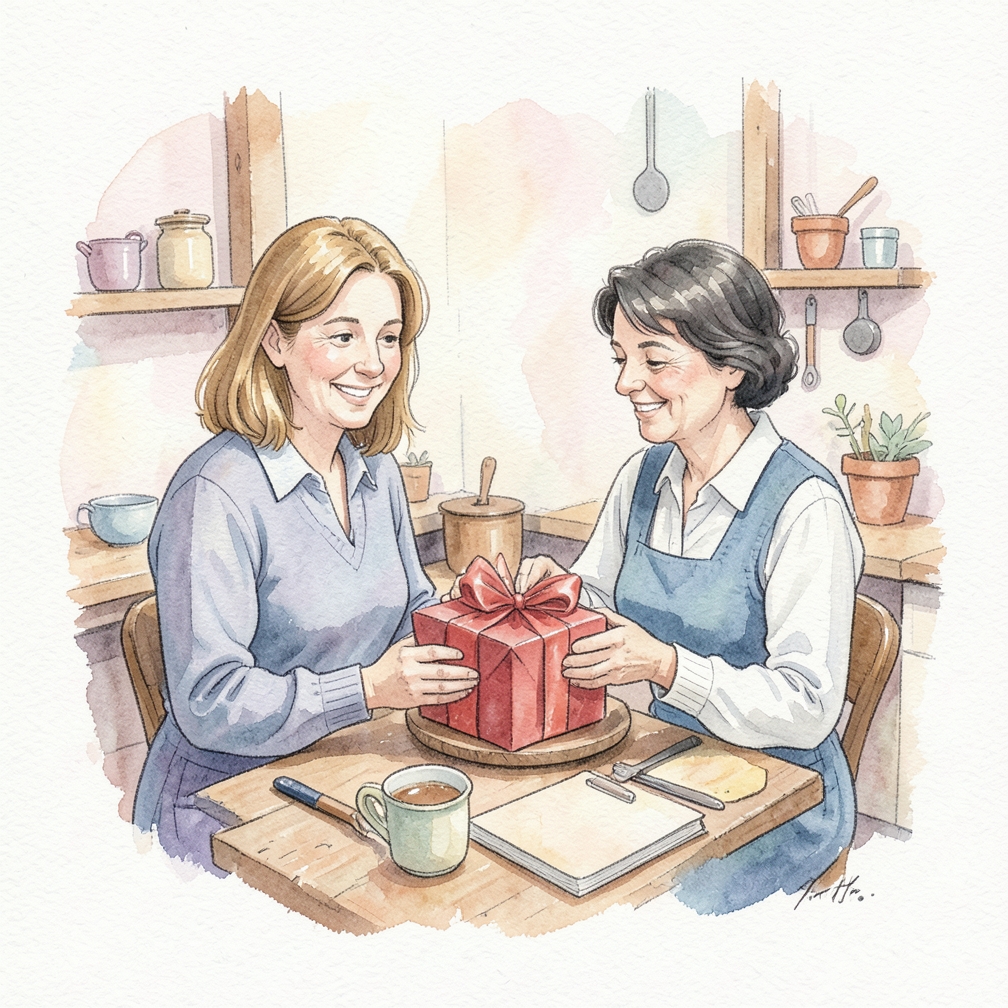 Buy her a gift.