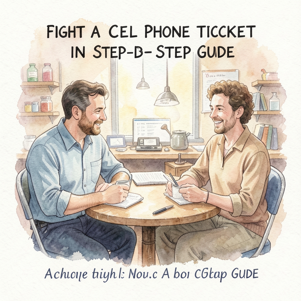 How to Fight a Cell Phone Ticket in California: A Step-by-Step Guide