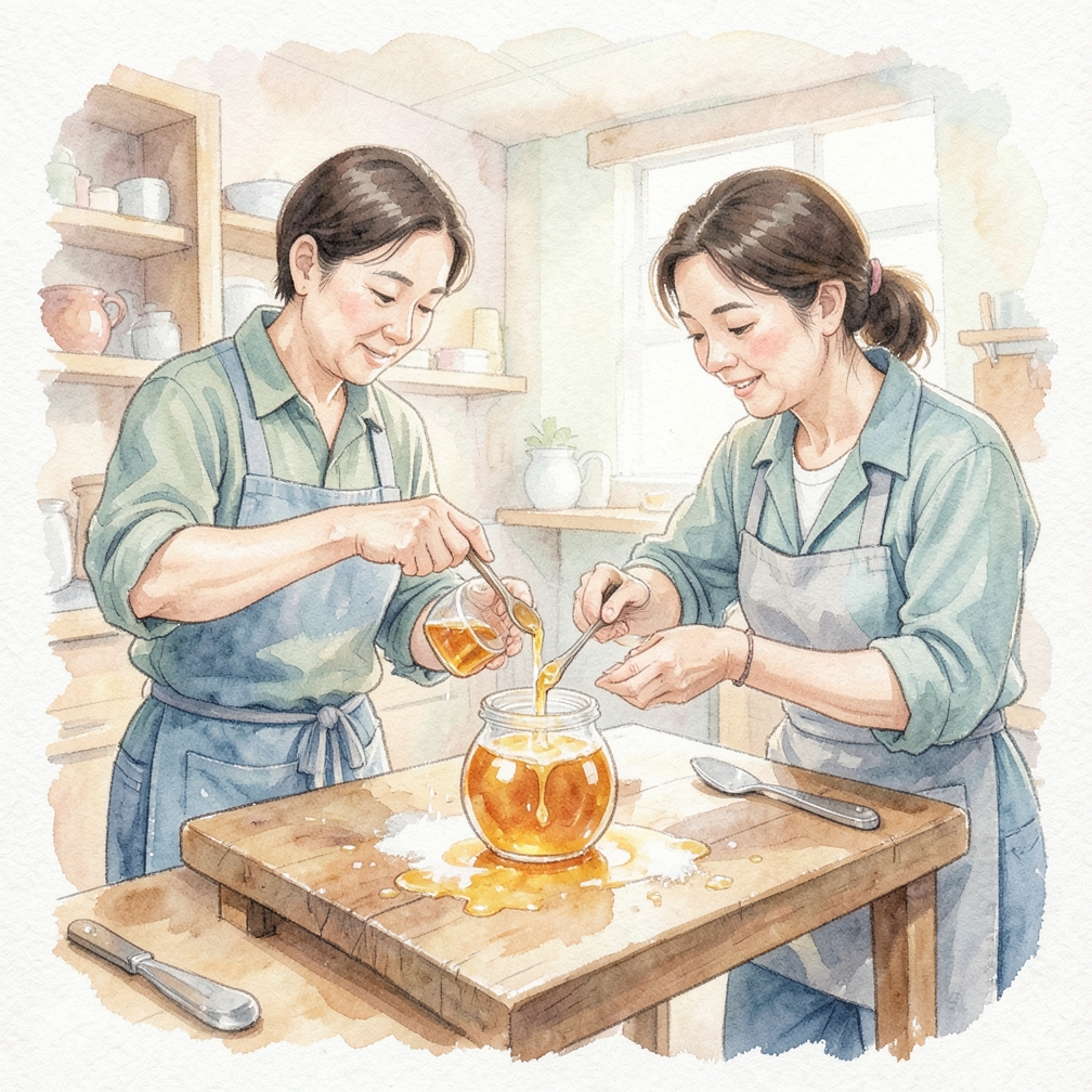 Add a Pinch of Sugar to Help Dissolve