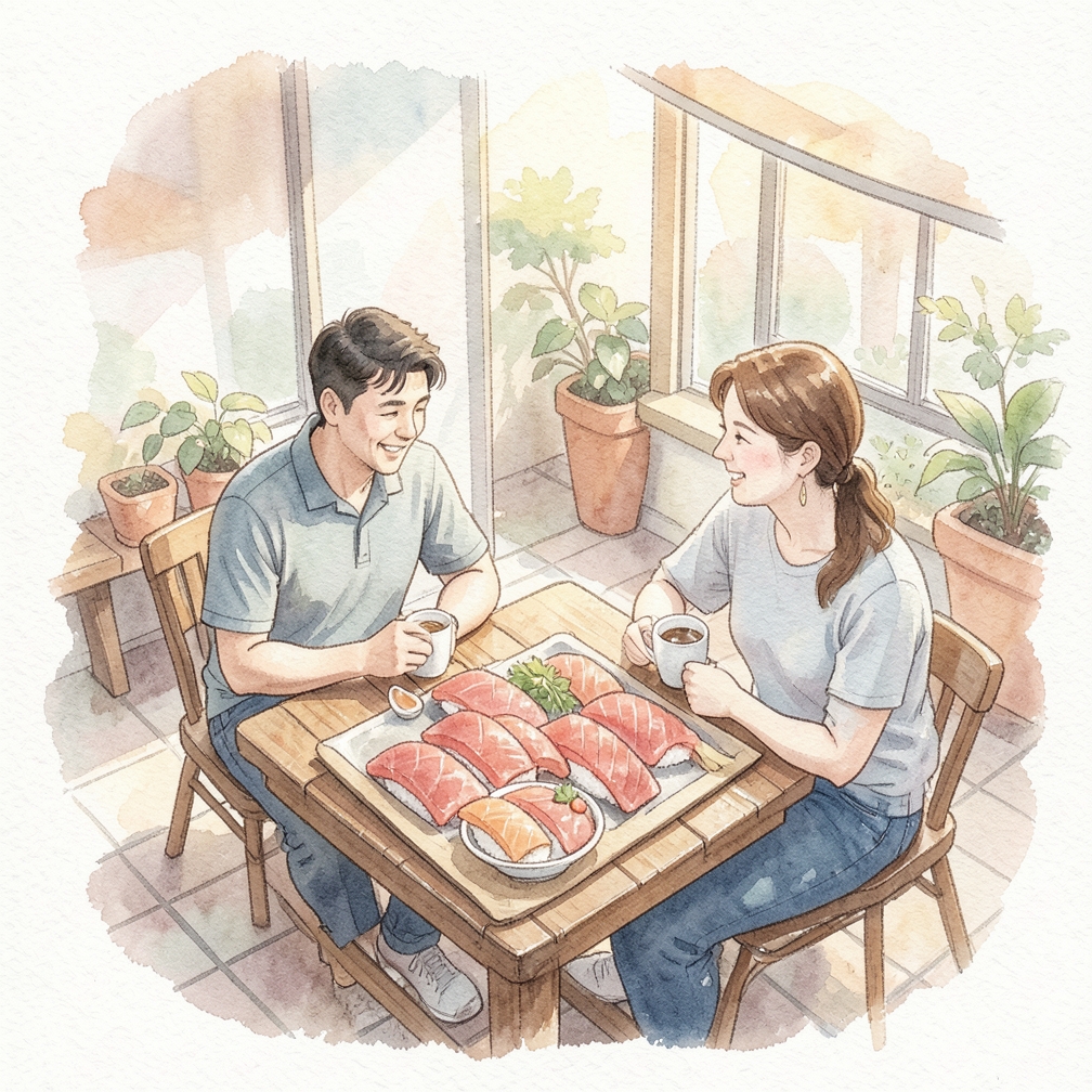 Cook 8 oz (230 g) of sushi rice
