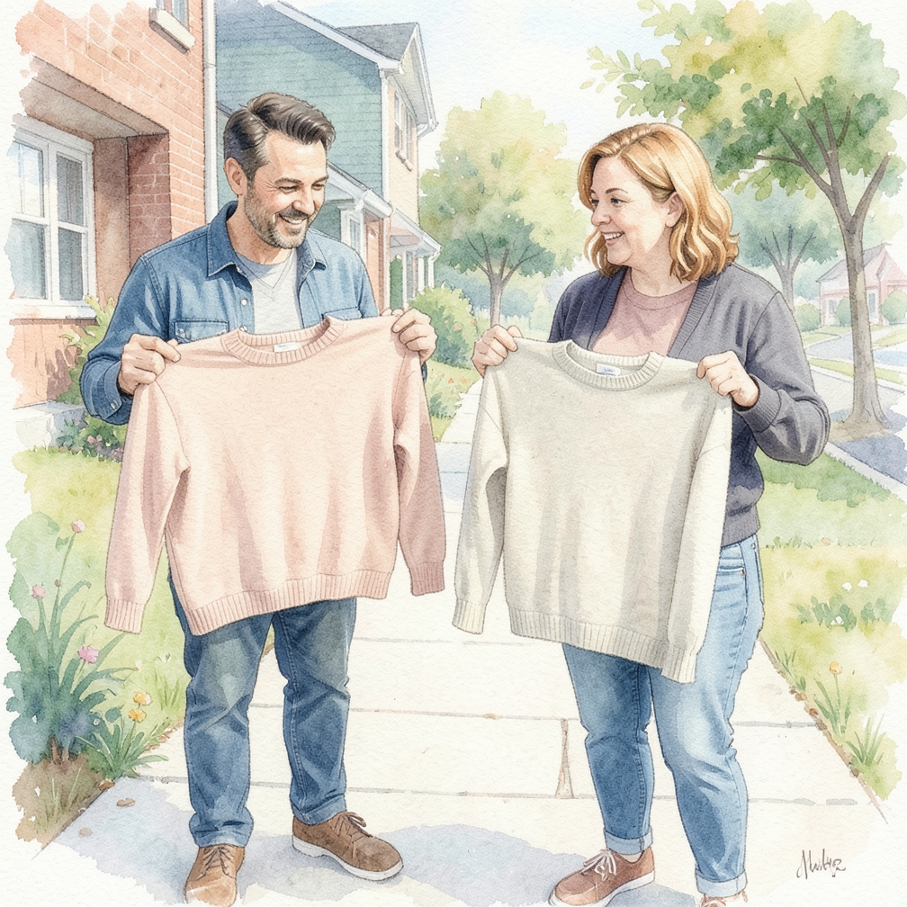 Find a soft sweater.