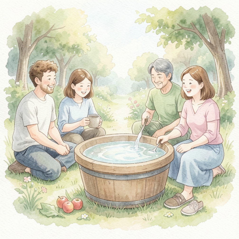 Soak your feet.