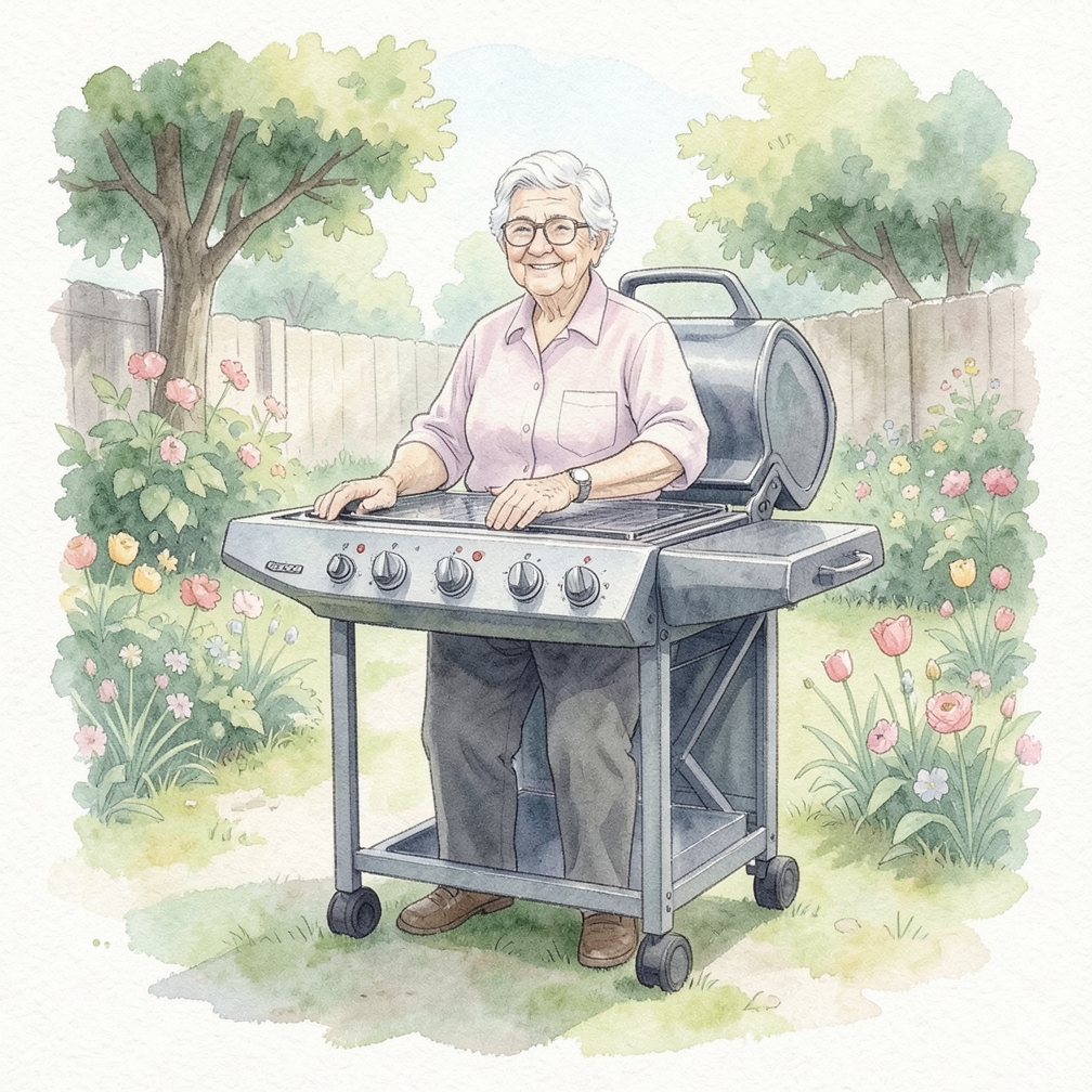 Opt for a gas grill