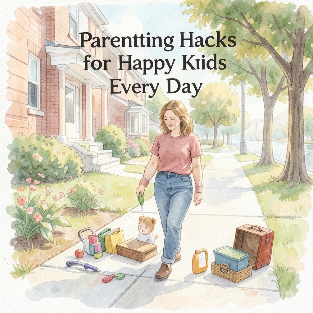 How to Use Parenting Hacks for Happy Kids Every Day
