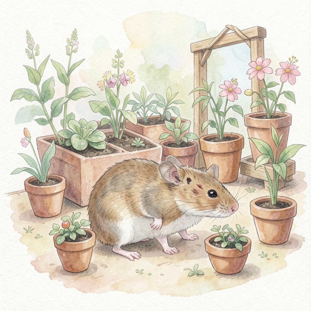 Watch for injuries or infection on the rat's lower body or legs.