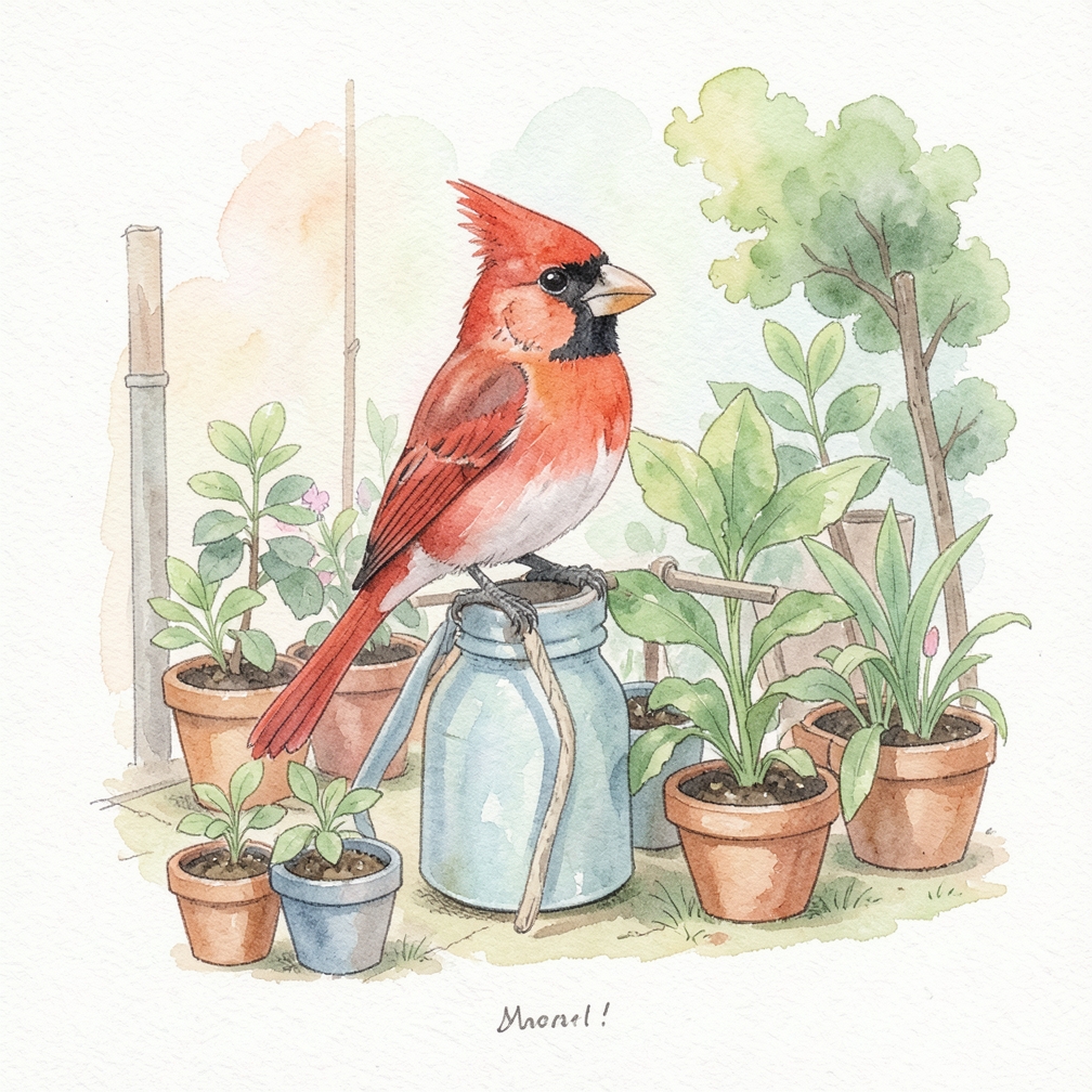 Cardinals may transmit positive spiritual energy.