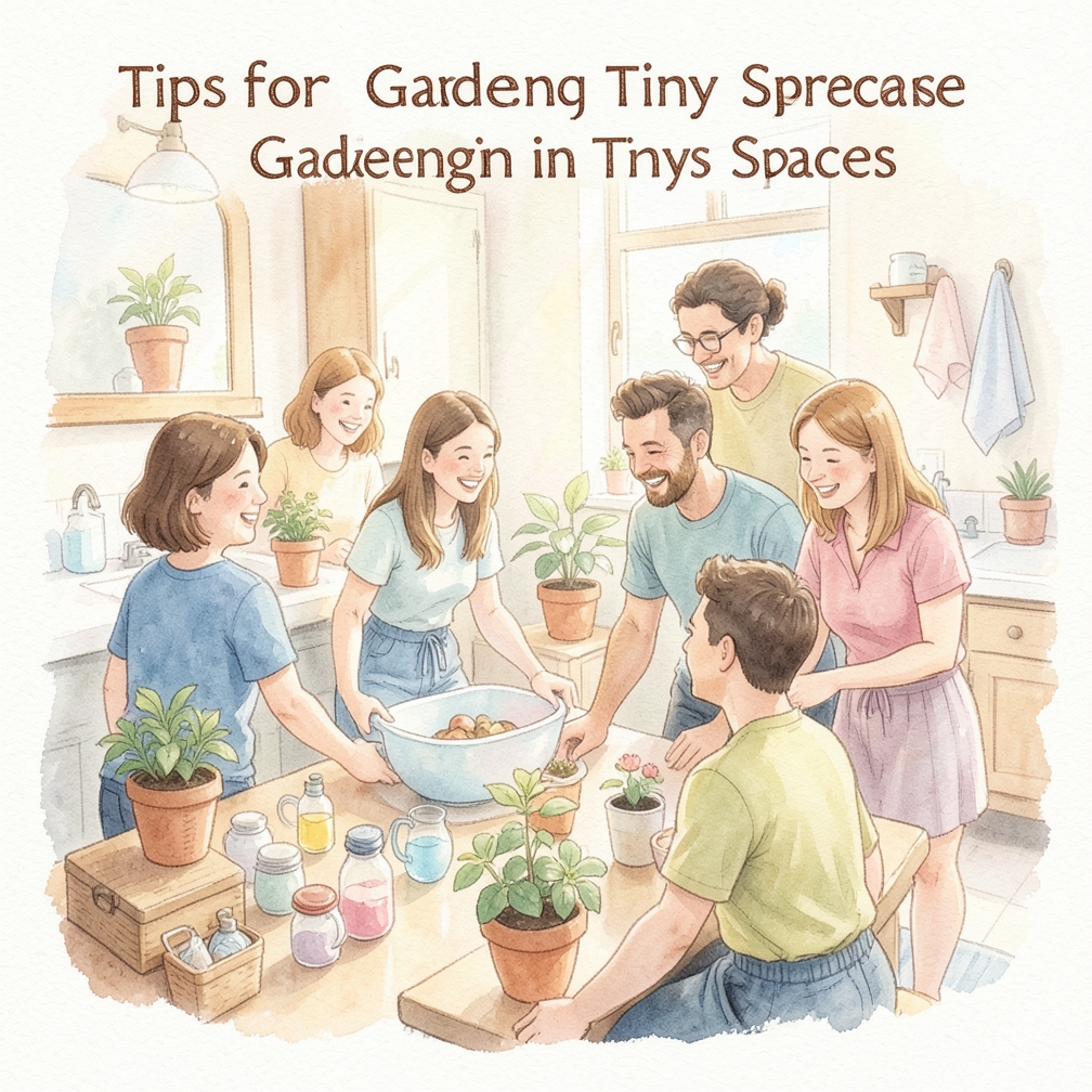 How to Handle Starting Small: Tips for Gardening in Tiny Spaces Step by Step