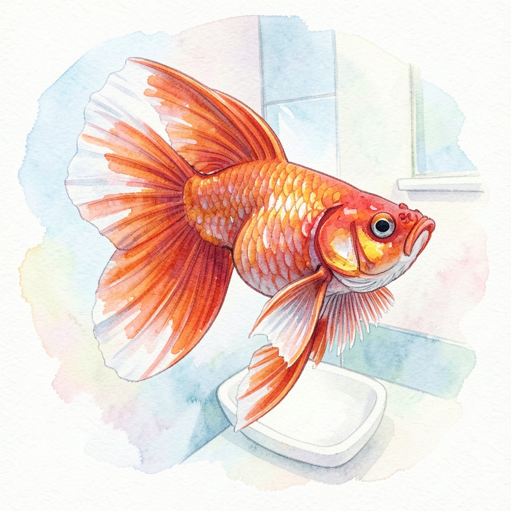 Check your Betta's gills for a beard.