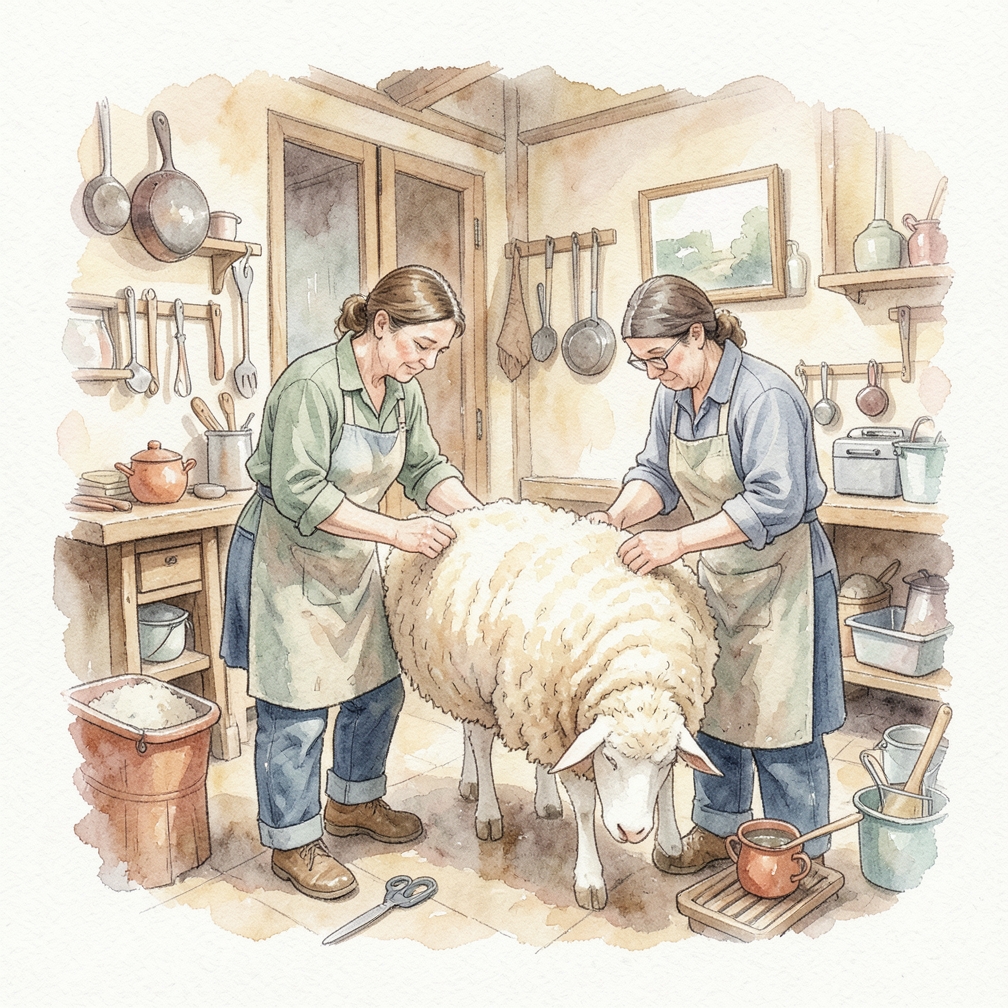 How to Handle Sheep Shearing Step by Step