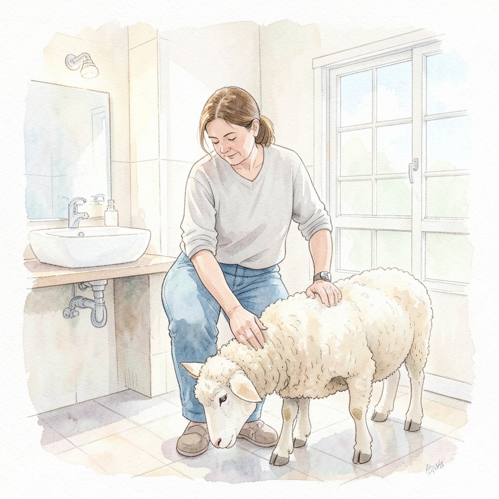 Understand why the sheep needs to be sheared