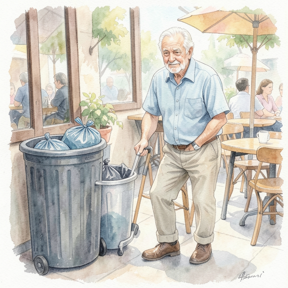 Keep all garbage inside trashcans with securely closing lids.