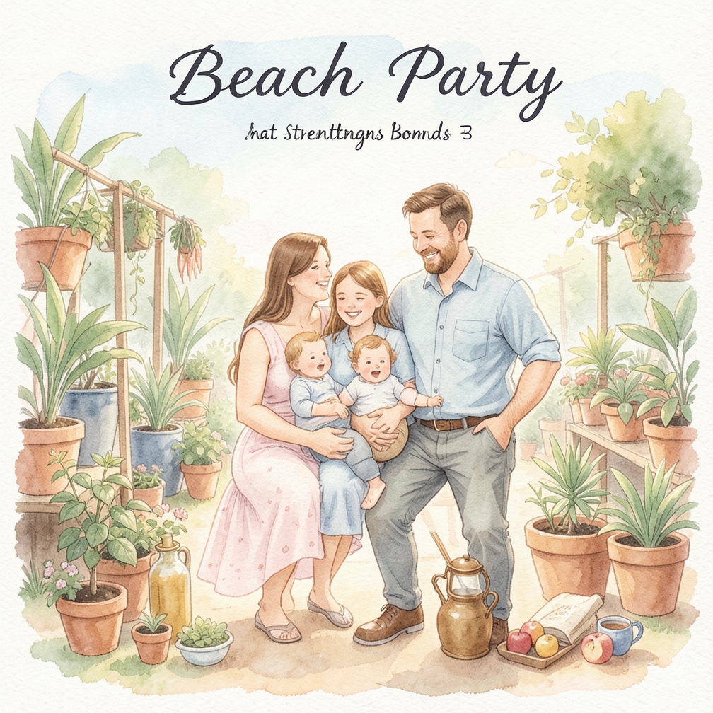 How to Throw a Beach Party That Strengthens Family Bonds