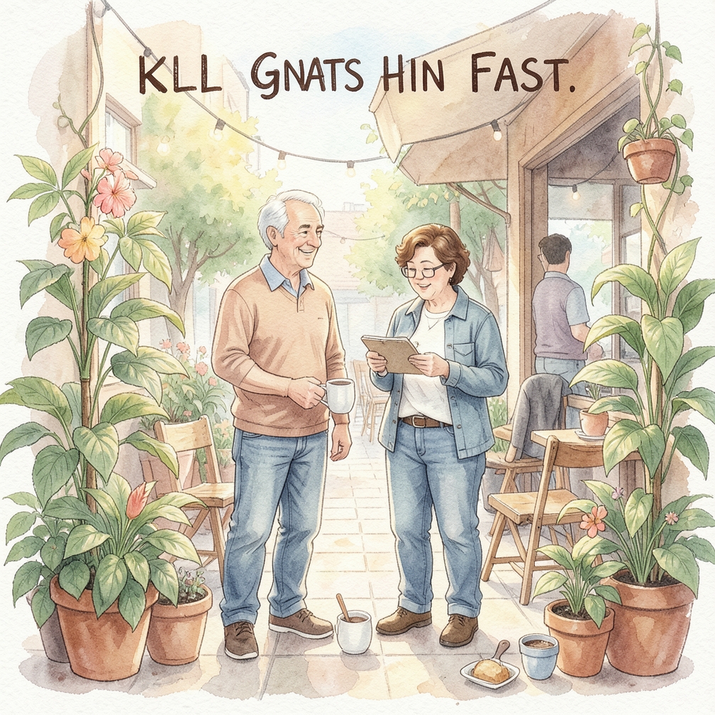 How to Handle Get Rid of Gnats in Houseplants Step by Step