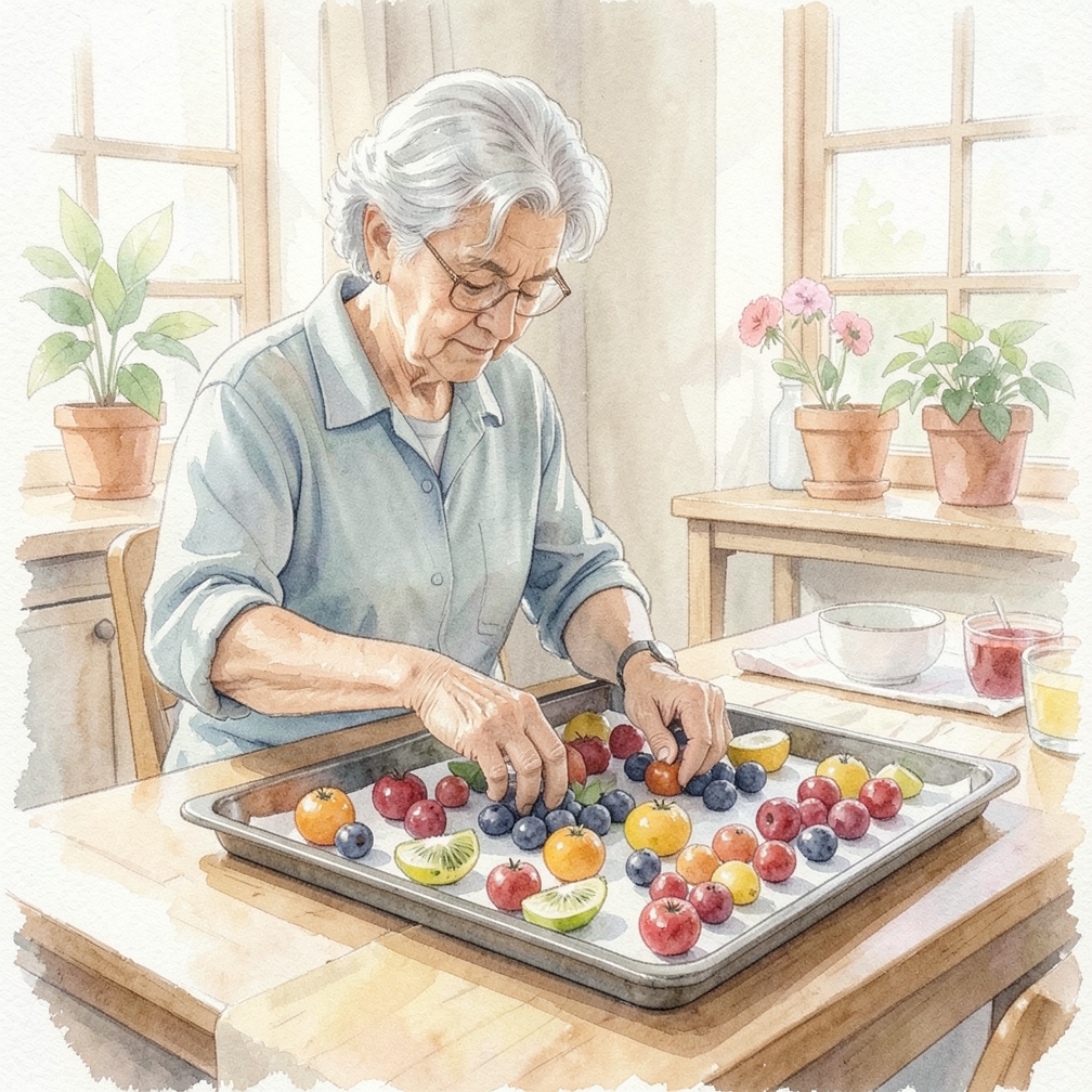 Organize Fruits for Fermentation