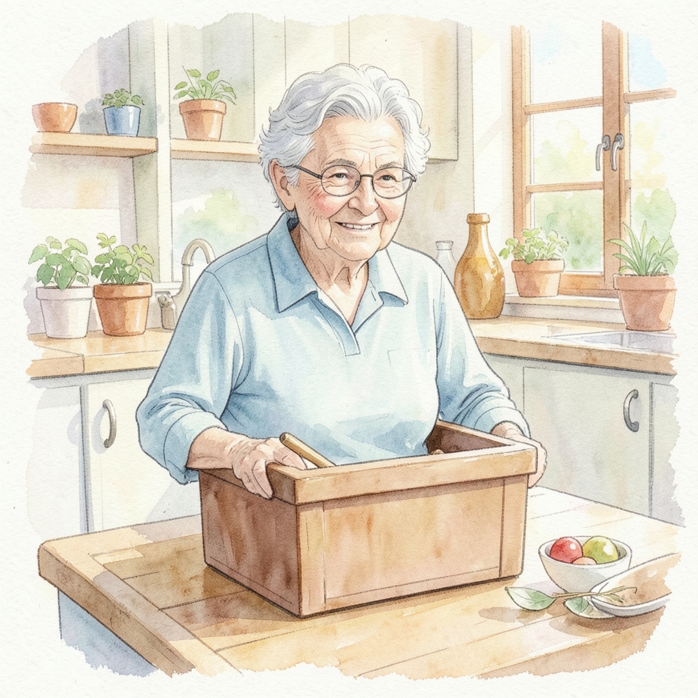 Measure the liner against the pot.
