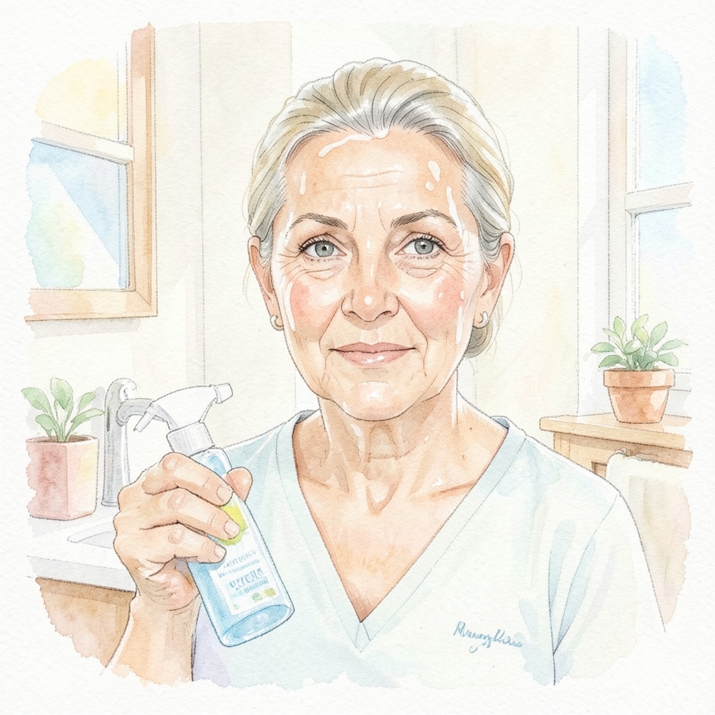 Your exposed scalp is vulnerable to sunburn, so always wear sunscreen.