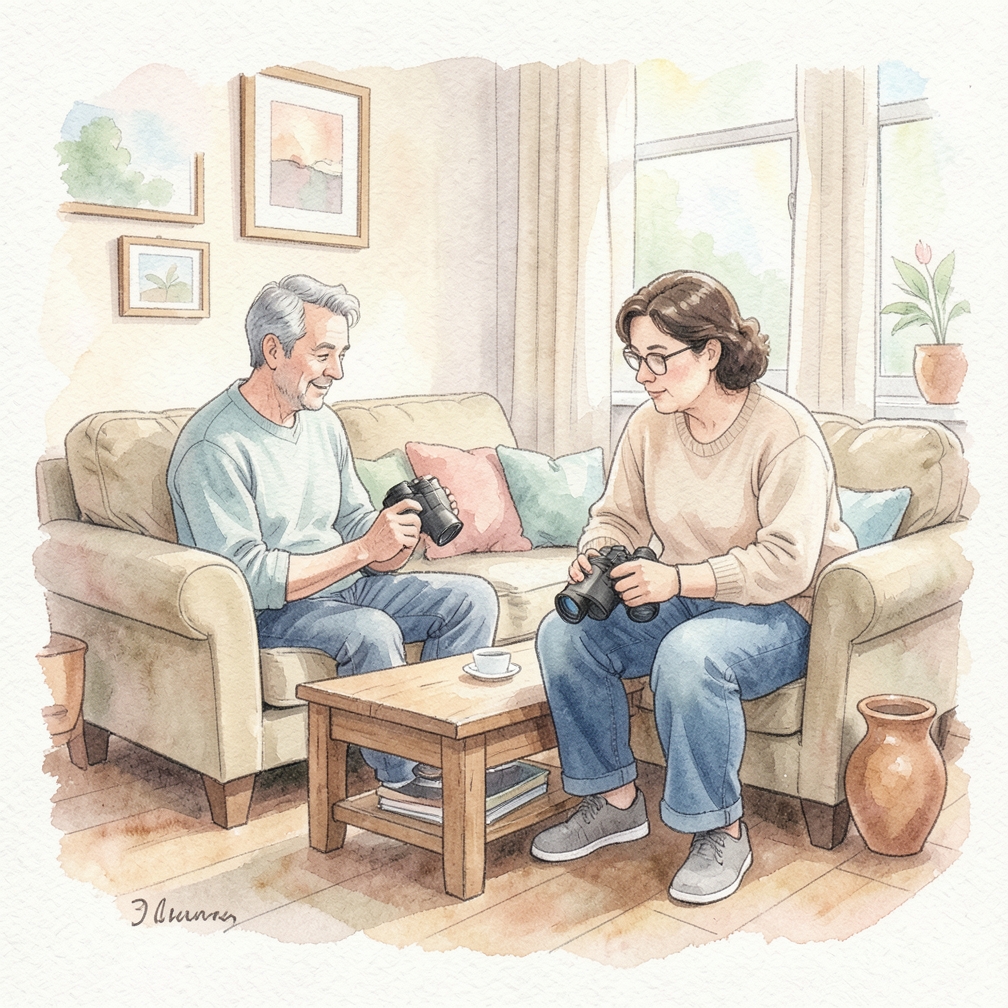 Choose binoculars with a 7x to 10x magnification for general use.