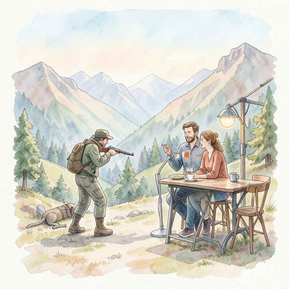 Look for high magnification for long-range hunting.