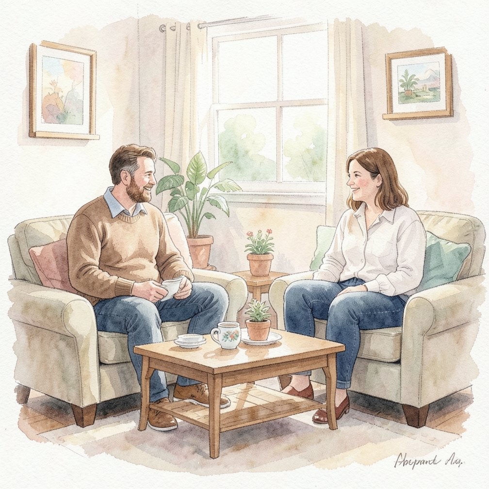You might be worried about if (or when) your new relationship ends.