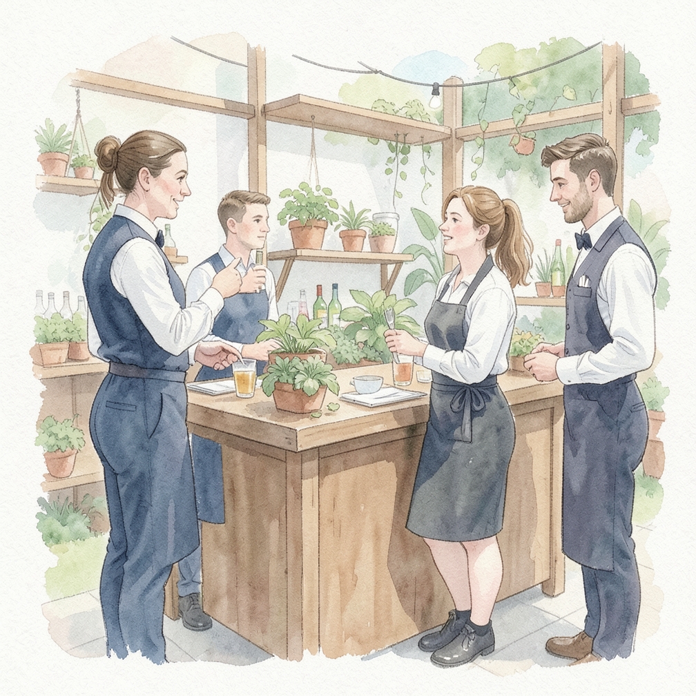 Cultivate relationships with the other staff.