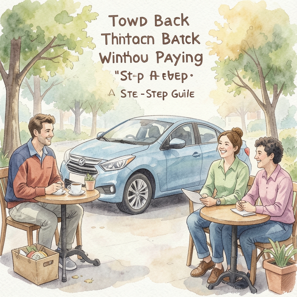 How to Handle Get a Towed Car Back Without Paying Step by Step