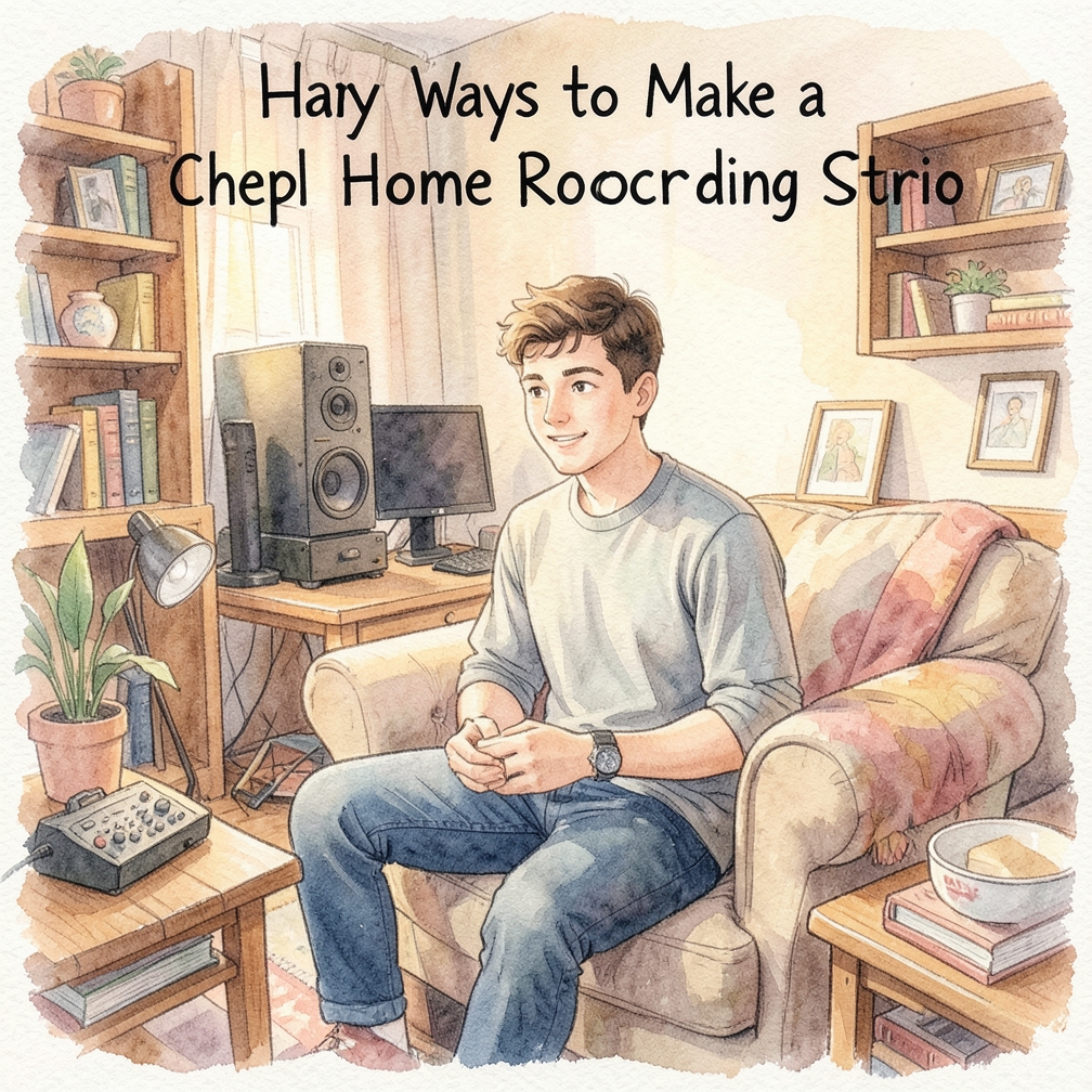 How to Handle Make a Cheap Recording Studio Step by Step