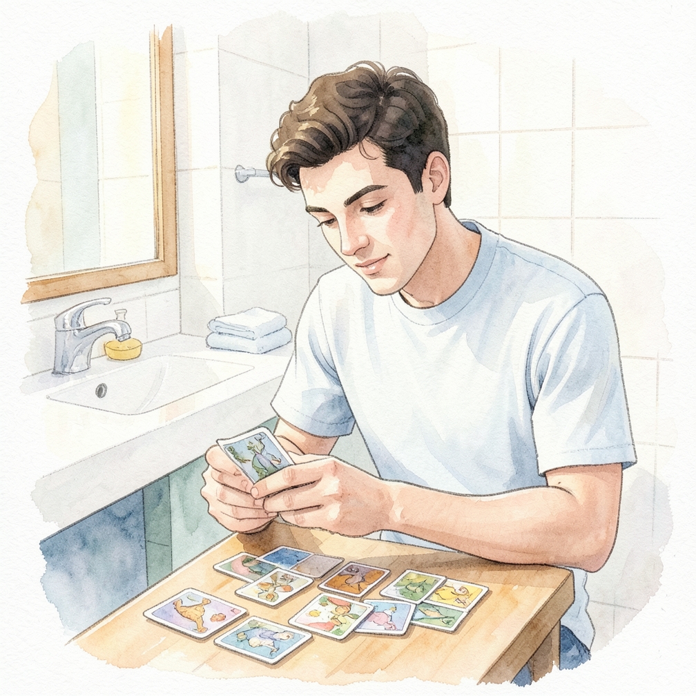 Avoid exceeding a running total of 31 with each card.