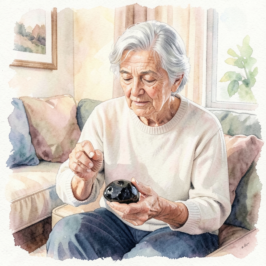 Black obsidian protects against external negative energy.