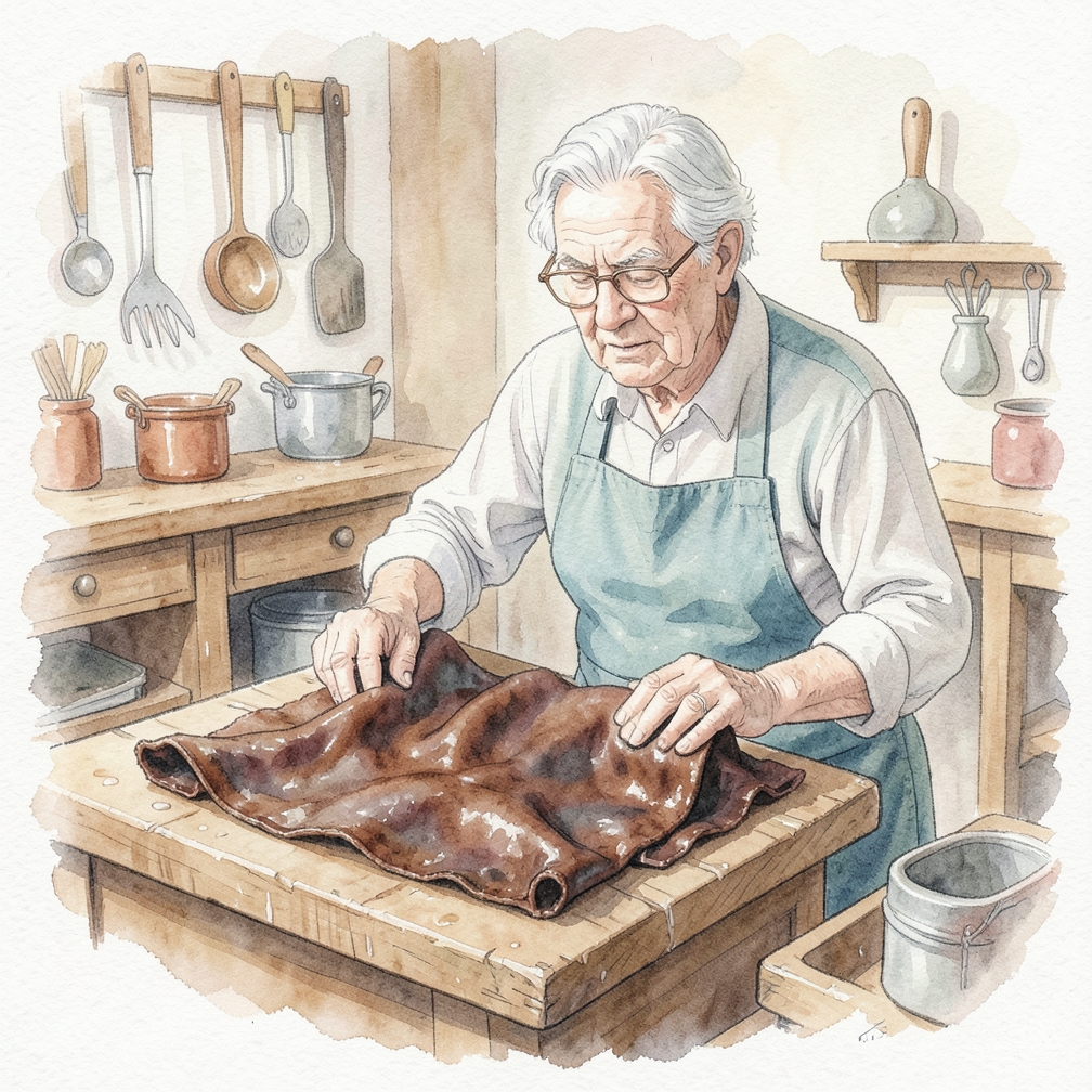 Soak thick leather up to an hour to ensure it's completely wet.