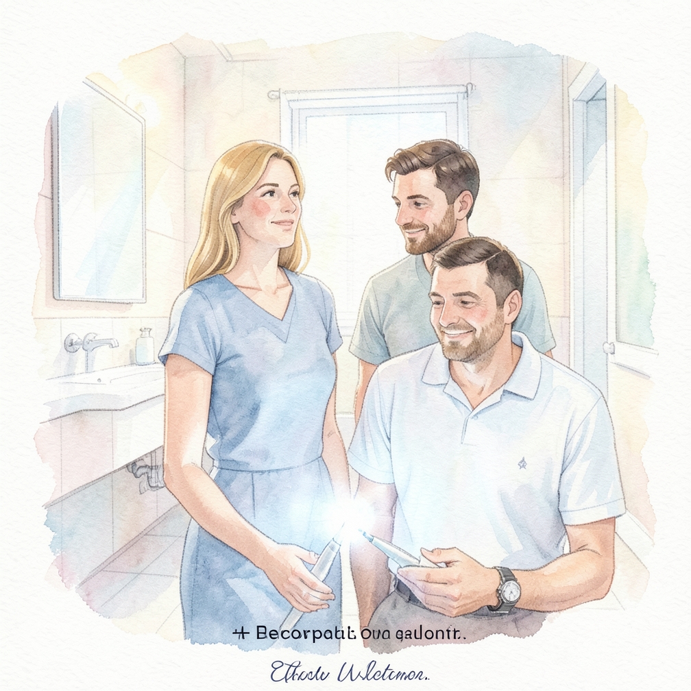 Get extracorporeal shock wave lithotripsy (SWL).