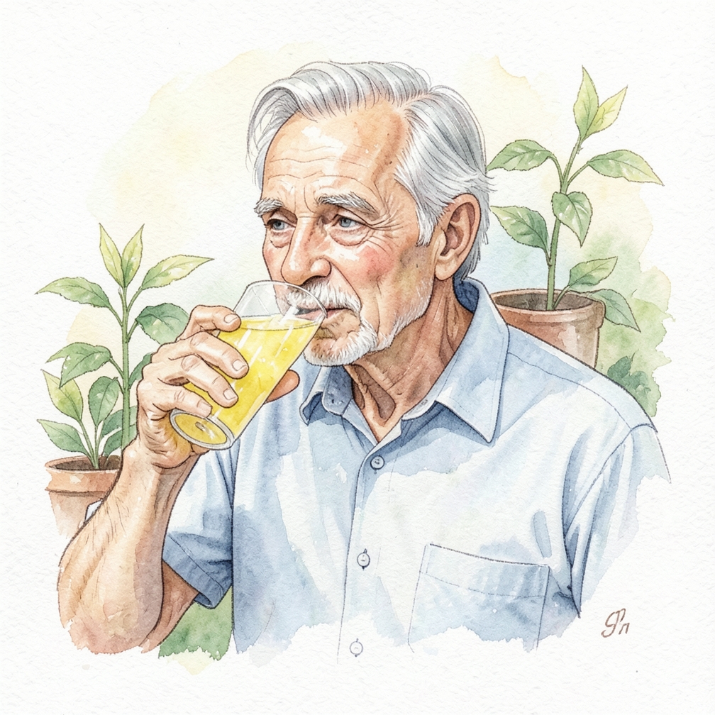 Drink beverages containing lemons every day.