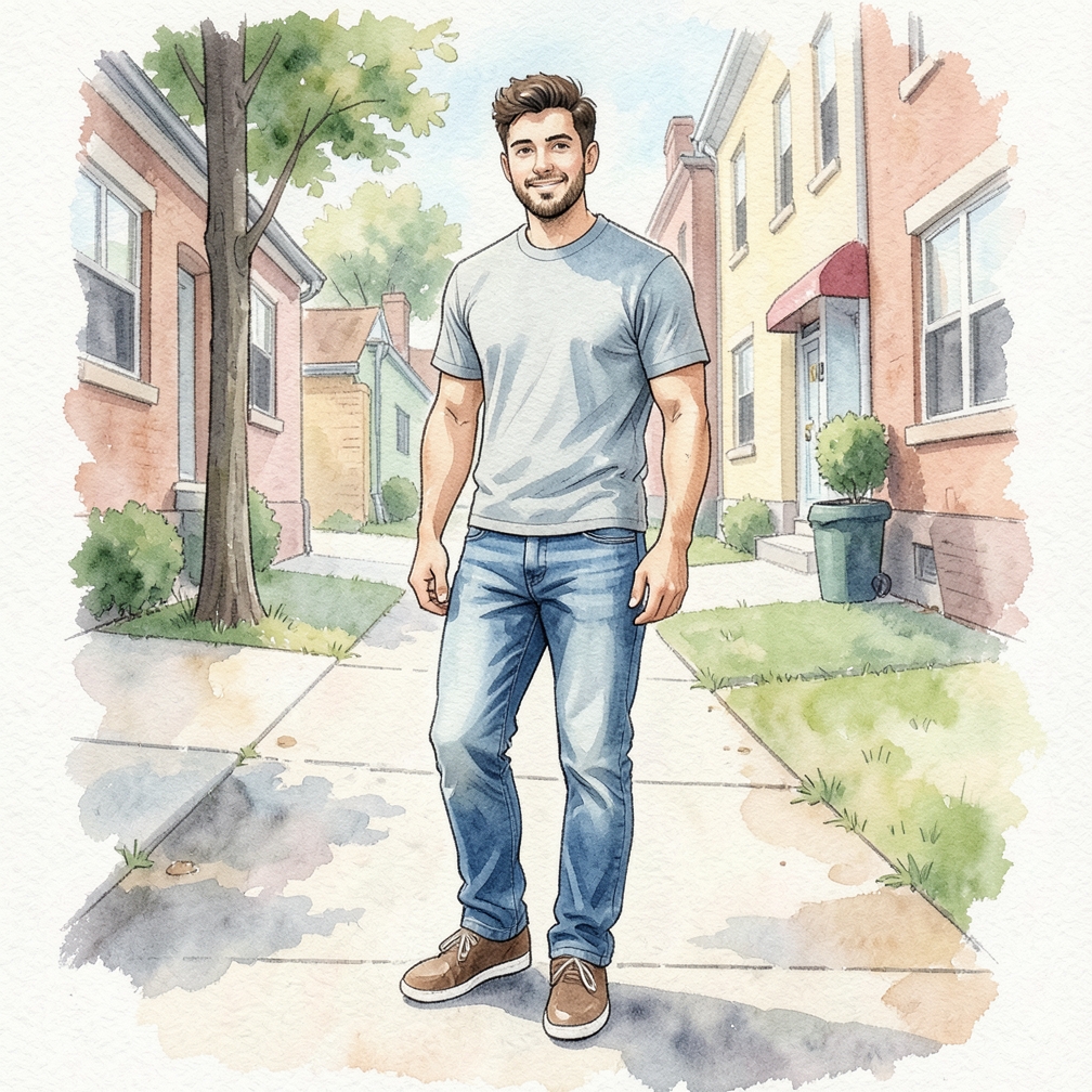 Jeans are the perfect pairing for your suspenders.