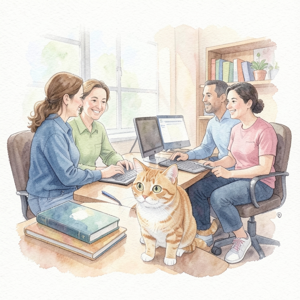 Monitor your cat's hydration.