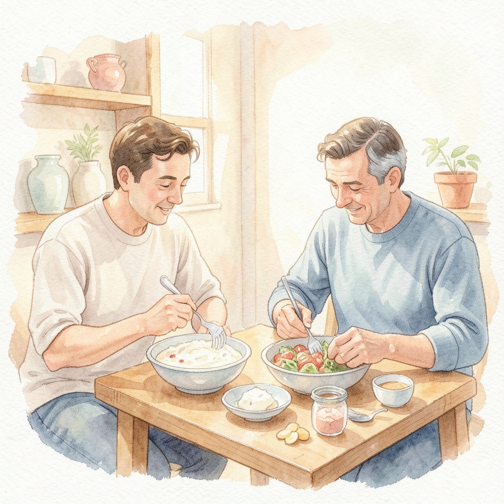 Include 2 to 3 daily servings of low-fat dairy.