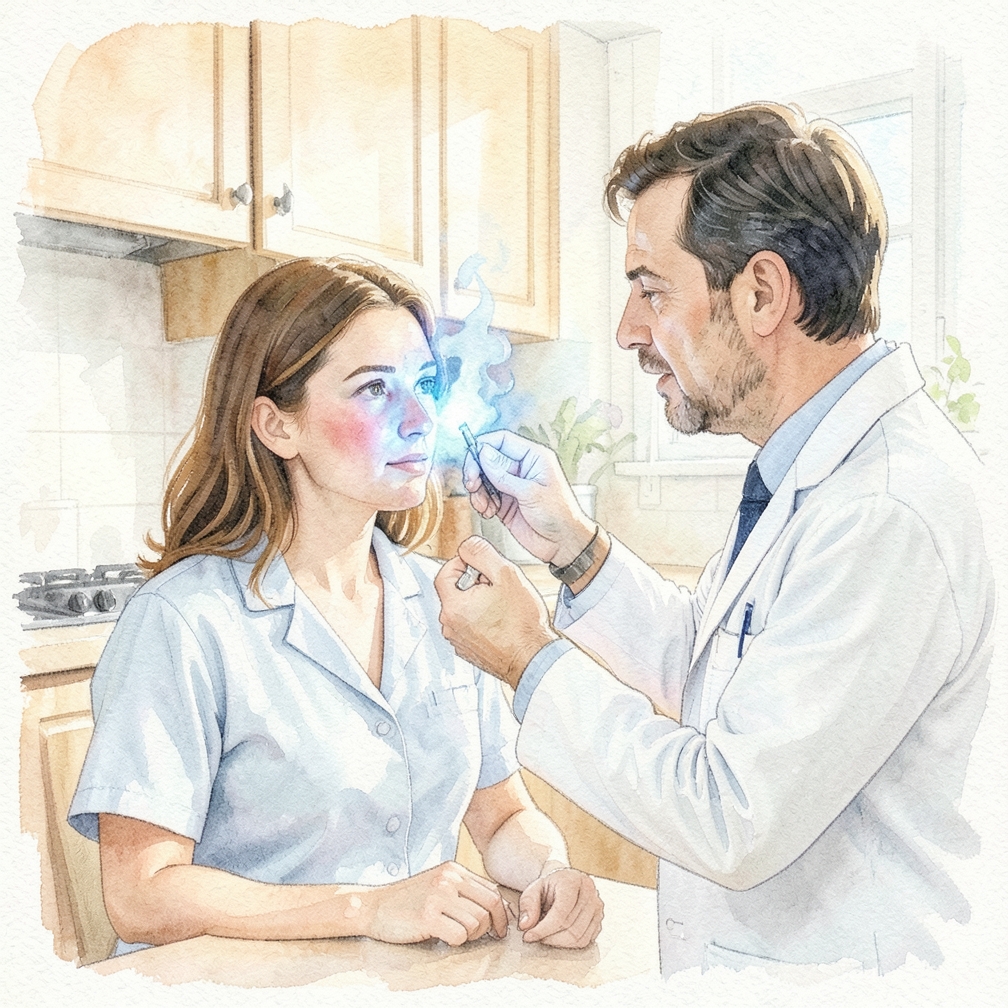 Ask a dermatologist to freeze the mole.