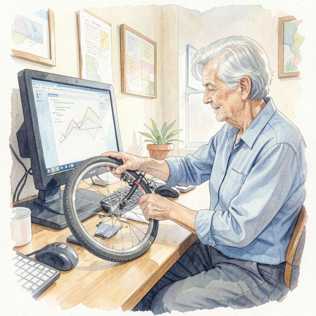 Check the tire condition regularly.