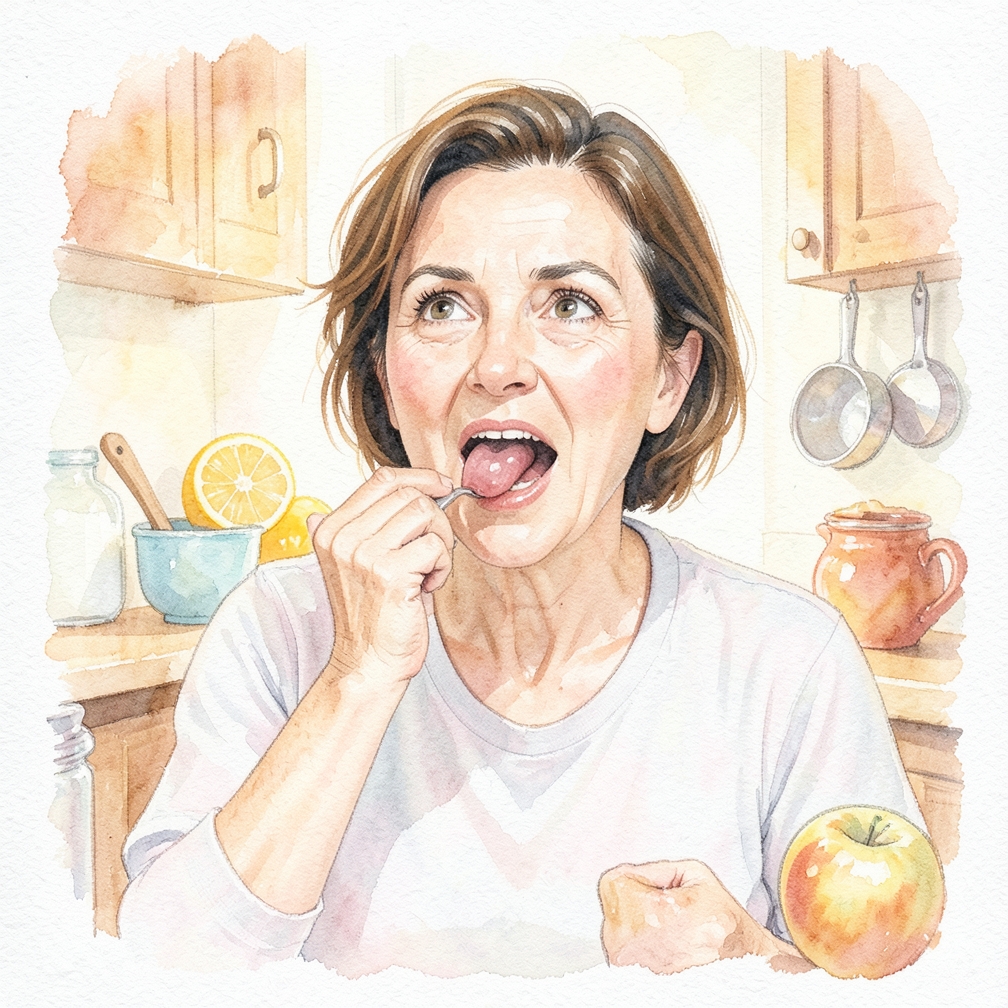 Examine your mouth regularly.