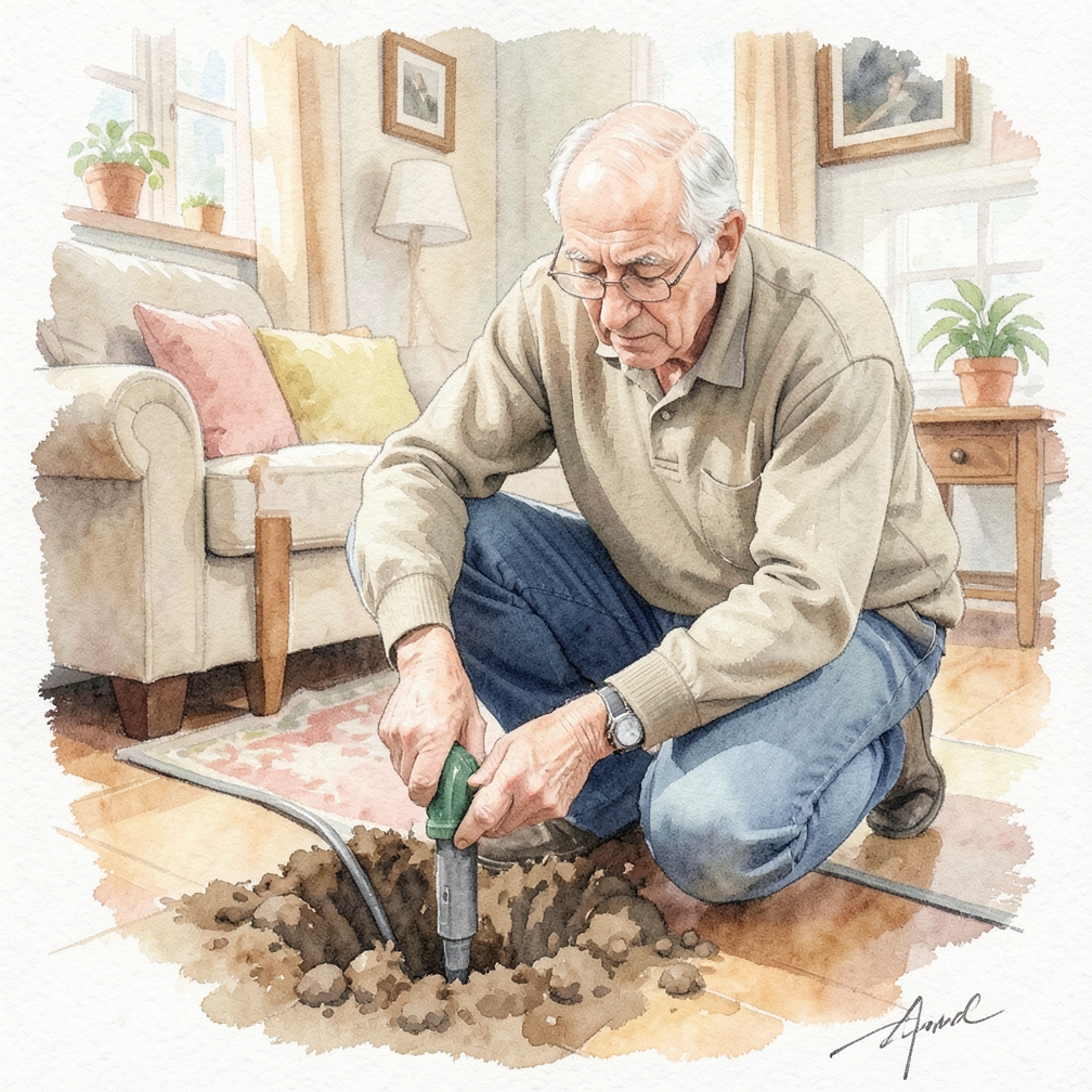 Get an earth electrode tester.