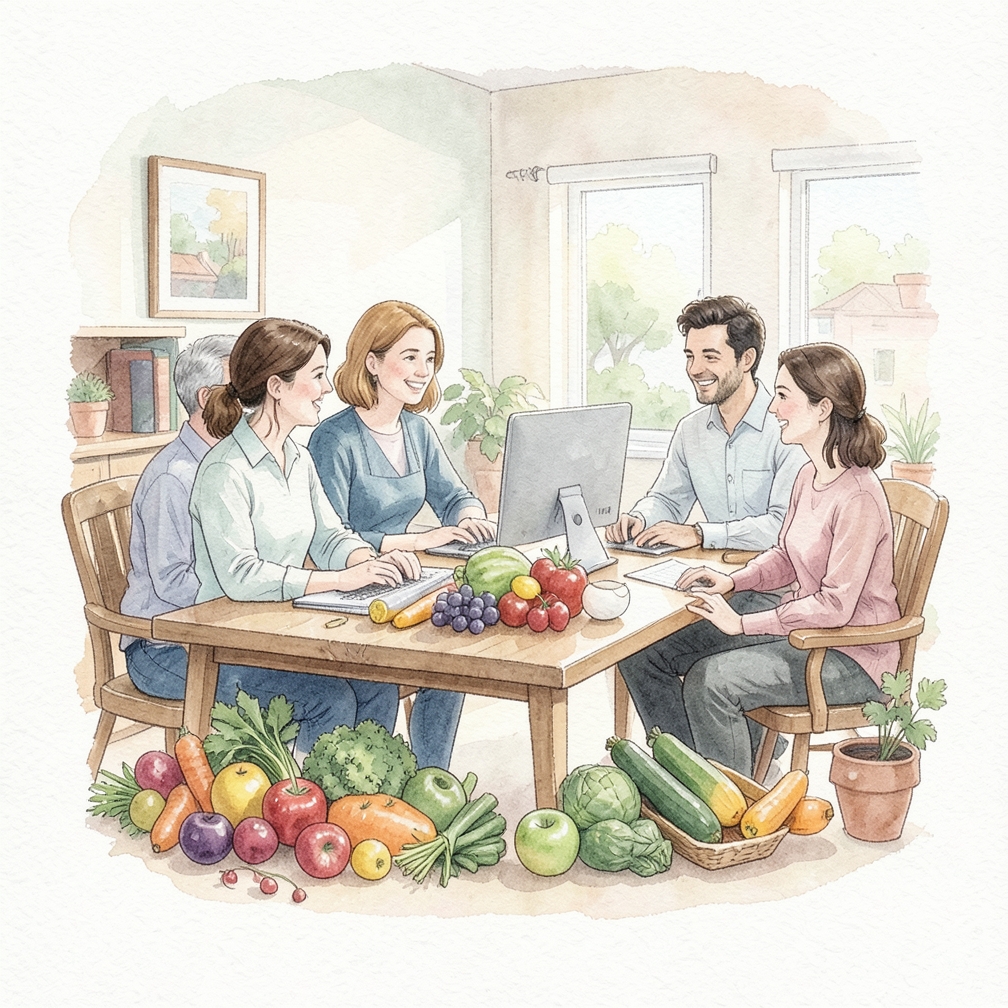 Eat more fruits and vegetables to cut back on calories